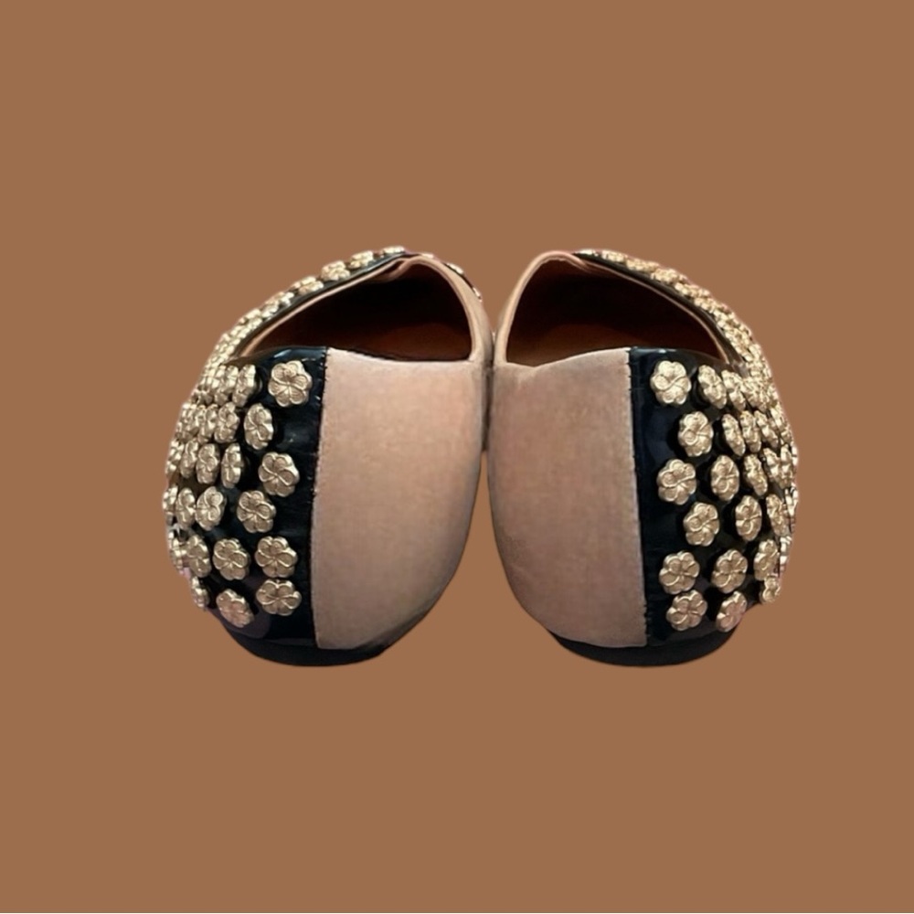 Jeffrey Campbell Metal Daisy Flats With Box - Picture 8 of 10